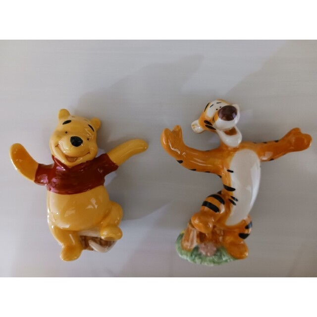 くまのプーさん】 箸置き プー ピグレット 2点セット プー、ティガー、ピグレットの箸置き