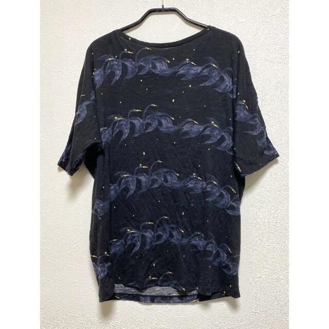 TSUMORI CHISATO(ツモリチサト)のツモリチサト　スワンフライボーダー　Tシャツ　ニットソー レディースのトップス(カットソー(半袖/袖なし))の商品写真