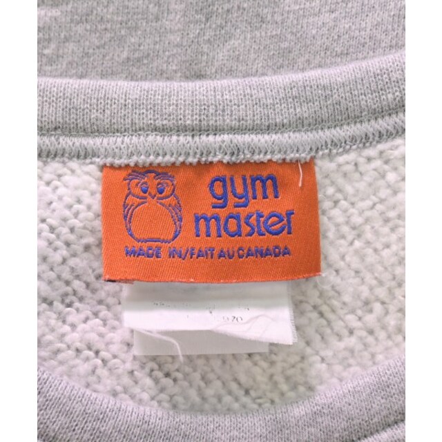 GYM MASTER(ジムマスター)のgymmaster ジムマスター スウェット S グレー 【古着】【中古】 メンズのトップス(スウェット)の商品写真