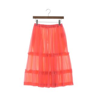 フローラル COMME des GARCONS 2022SS エステルサテンAラインスカート