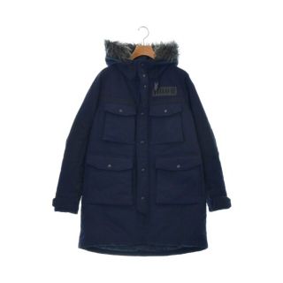 ホワイトマウンテニアリング(WHITE MOUNTAINEERING)のWhite Mountaineering ダウンコート 0(S位) 紺系 【古着】【中古】(その他)