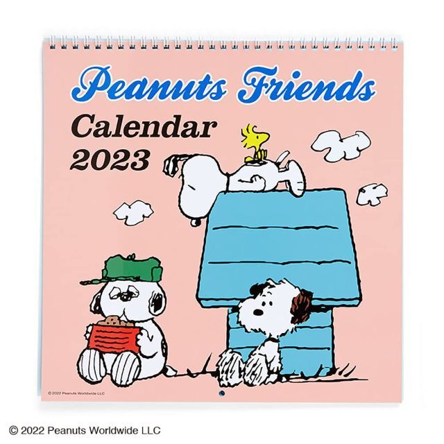 数量限定】サンリオ カレンダー 2023年 壁掛け スヌーピー Snoopy
