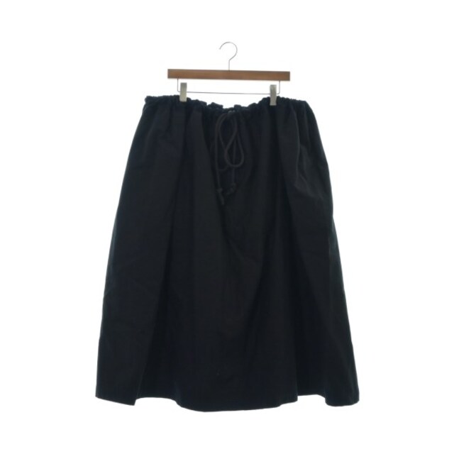 Yohji Yamamoto(ヨウジヤマモト)のYOHJI YAMAMOTO ロング・マキシ丈スカート 2(S位) 黒 【古着】【中古】 レディースのスカート(ロングスカート)の商品写真