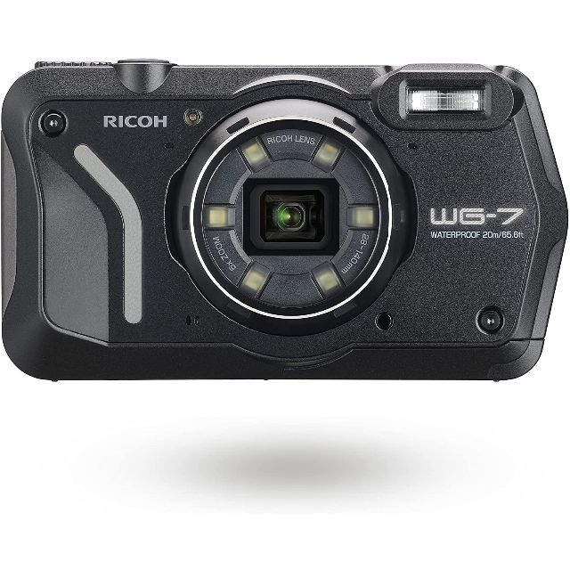 RICOH WG-7 ブラック 本格アウトドアカメラ 3100