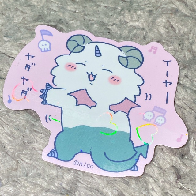 ちいかわ - てんし あくま あのこ ホログラムステッカー てんしと