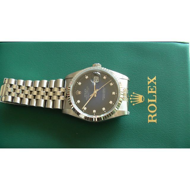 ROLEX 16234G ブルーグラデーションダイヤル