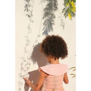 Bonpoint - bonjour diary レインボーチェック 2023ssの通販 by