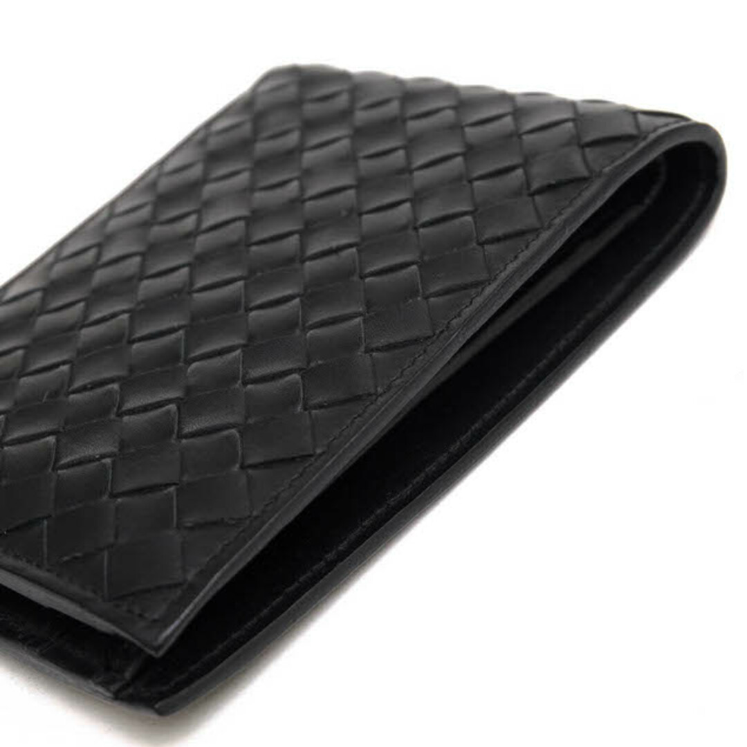 ボッテガヴェネタ/BOTTEGA VENETA 財布 ウォレット メンズ 男性 男性用レザー 革 本革 ブラック 黒 113112 V4651 二つ折り 小銭入れあり メッシュ・イントレチャート ボッテガヴェネタ/BOTTEGA VENETA 財布 ウォレット メンズ 男性 男性用レザー 革 本革 ブラック 黒 113112 V4651 二つ折り 小銭入れあり メッシュ・イントレチャート