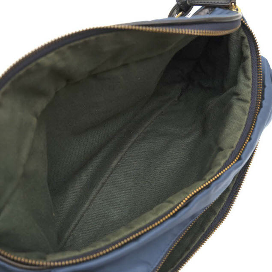 フェリージ／Felisi バッグ ウエストバッグ 鞄 メンズ 男性 男性用ナイロン レザー 革 本革 ネイビー 紺  799/5  ボディバッグ
