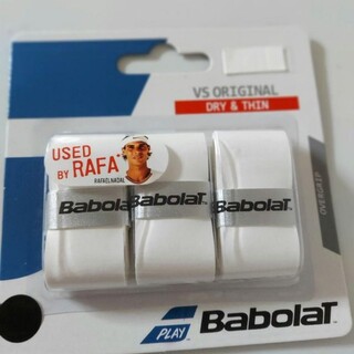 バボラ(Babolat)のBabolat バボラ 硬式テニス バドミントン グリップテープ  ３本入り(その他)