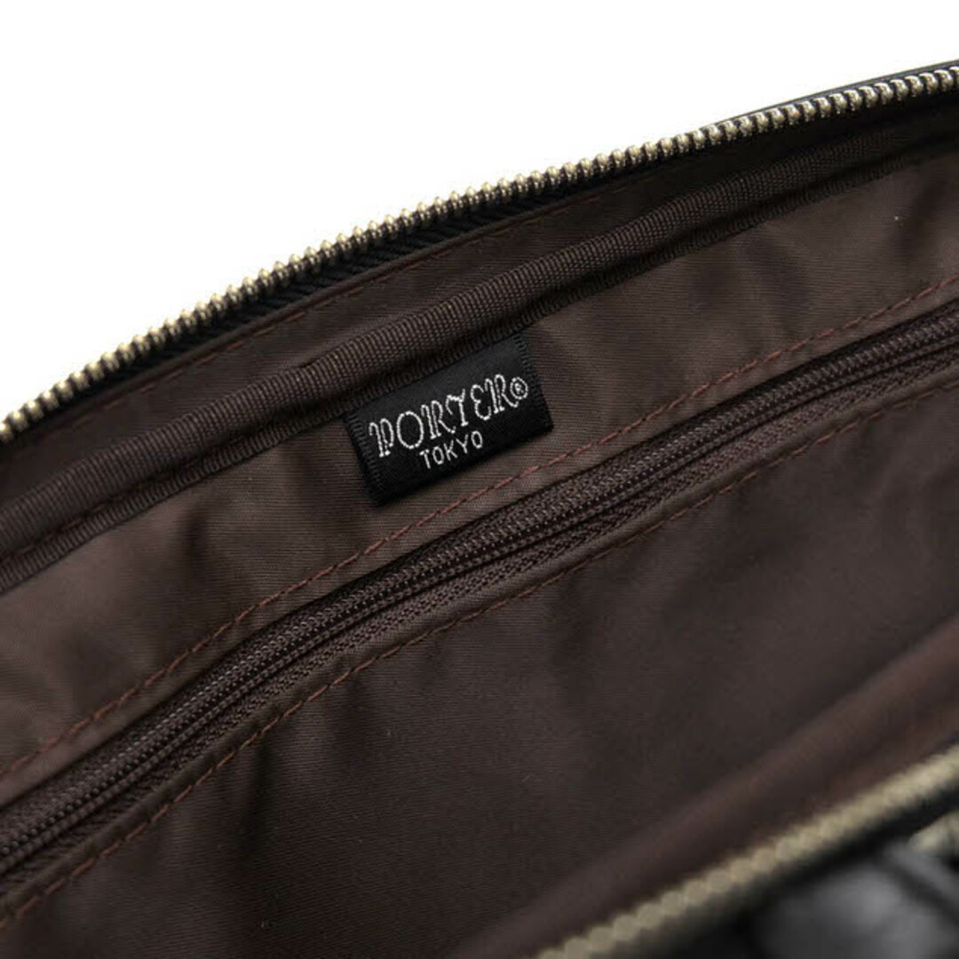 ポーター 吉田カバン/PORTER バッグ セカンドバッグ クラッチバッグ 鞄 メンズ 男性 男性用レザー 革 本革 ブラック 黒 255-03769 MODULE MULTI CASE モジュール マルチケース