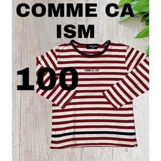 コムサイズム(COMME CA ISM)の赤ボーダーTシャツ☆COMME CA ISM★コムサイズム(Tシャツ/カットソー)