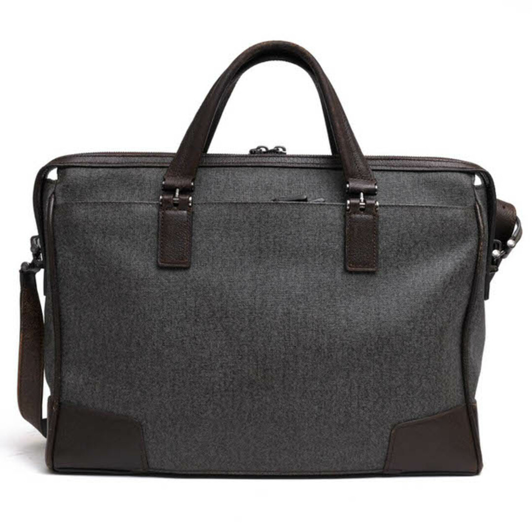 トゥミ/TUMI バッグ ブリーフケース ビジネスバッグ 鞄 ビジネス メンズ 男性 男性用PVC レザー 革 グレー 灰色 33211EG ASTOR REGIS SLIM ZIP TOP BRIEF アスター 2WAY ショルダーバッグ
