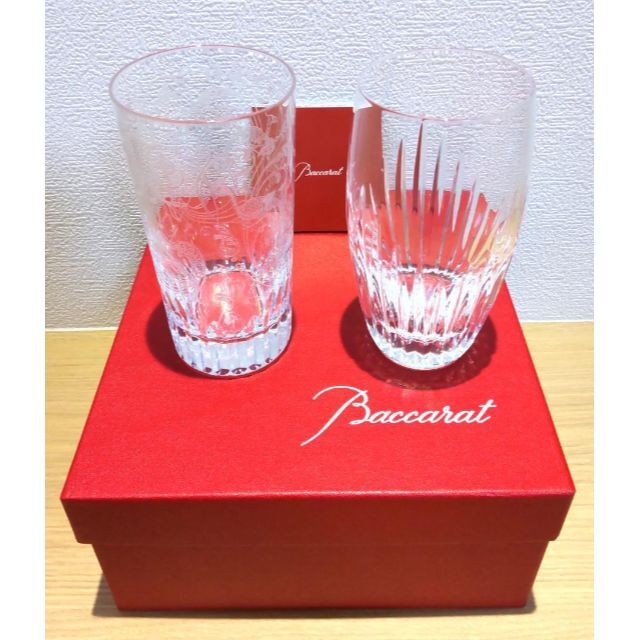 ☆ほぼ新品☆ バカラ マッセナ パルメ ハイボール グラス 2客 | www