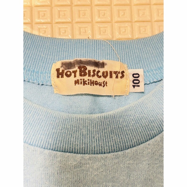 HOT BISCUITS(ホットビスケッツ)のホットビスケッツTシャツ★MIKIHOUSE☆ミキハウス キッズ/ベビー/マタニティのキッズ服男の子用(90cm~)(Tシャツ/カットソー)の商品写真