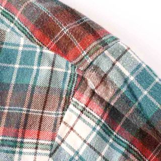 McGREGOR - マックレガー 長袖シャツ チェック柄 胸ポケット トップス