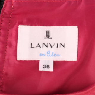 LANVIN en Bleu - ランバンオンブルー ノースリーブワンピース