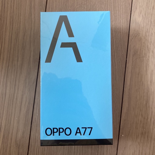 OPPO - 新品未開封 OPPO A77☆128GB☆ブラック☆の通販 by ワンワン ...