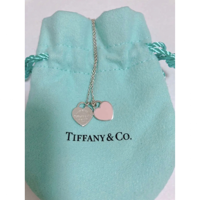 Tiffany & Co.(ティファニー)のTiffany&Co. ティファニー ダブルハート ネクレス レディースのアクセサリー(ネックレス)の商品写真