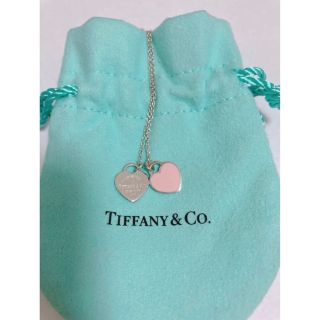 ティファニー(Tiffany & Co.)のTiffany&Co. ティファニー ダブルハート ネクレス(ネックレス)