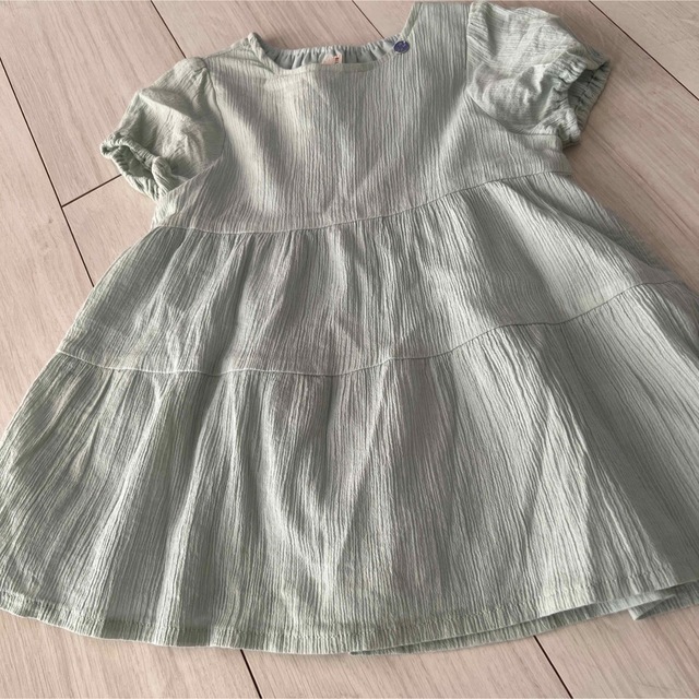 petit main(プティマイン)の美品　Petit main セットアップ　110cm キッズ/ベビー/マタニティのキッズ服女の子用(90cm~)(Tシャツ/カットソー)の商品写真