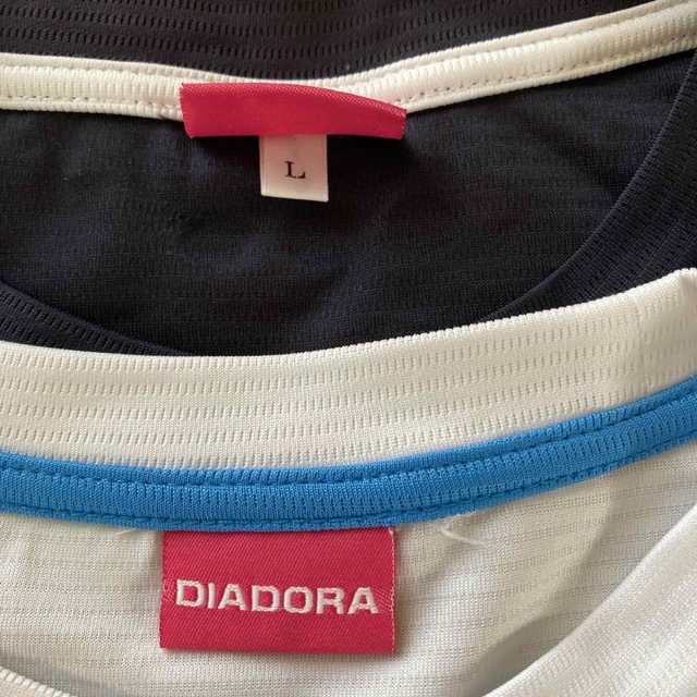 DIADORA(ディアドラ)のDIADORA Ｔシャツ　2枚 スポーツ/アウトドアのサッカー/フットサル(ウェア)の商品写真
