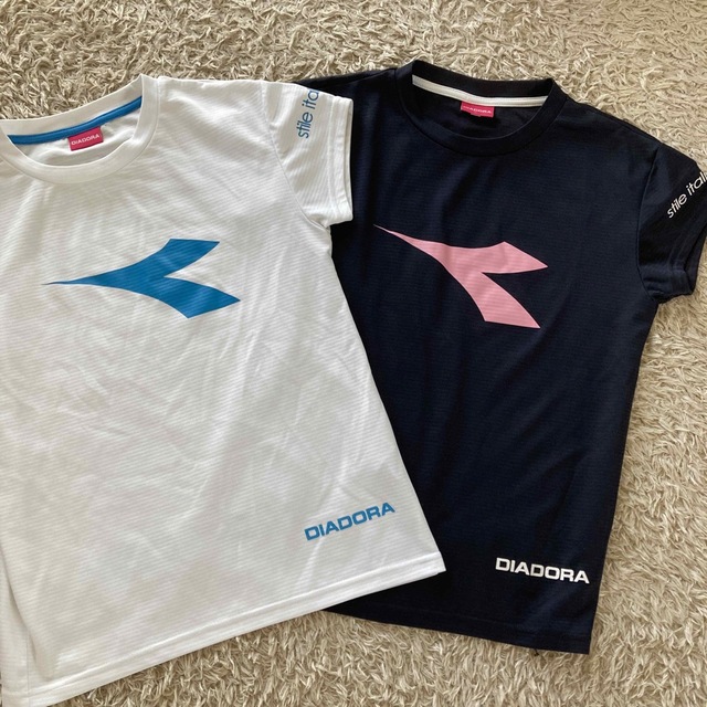 DIADORA(ディアドラ)のDIADORA Ｔシャツ　2枚 スポーツ/アウトドアのサッカー/フットサル(ウェア)の商品写真