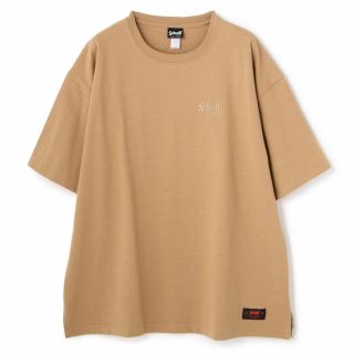 ショット(schott)の【早い者勝ち】schott -オーバーサイズTシャツ ベージュ L-(Tシャツ/カットソー(半袖/袖なし))