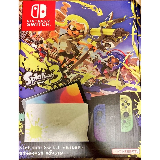 新品】任天堂Switch/有機ELモデル スプラトゥーン3エディション 【SEAL