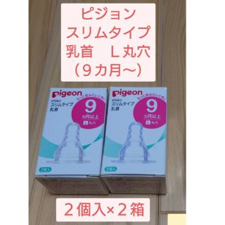 ピジョン(Pigeon)の【ぴのん様専用】ピジョン　スリムタイプ乳首Ｌ4個セット(その他)