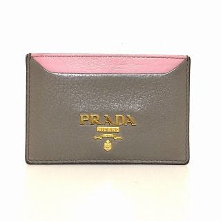 プラダ(PRADA)のプラダ カードケース - 1MC208 バイカラー(名刺入れ/定期入れ)