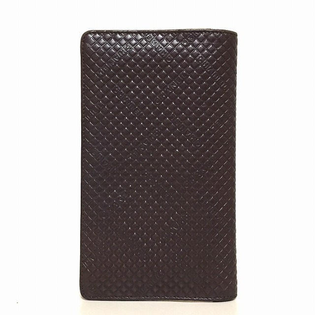 シャネル 長財布 - ダークブラウン レザー シャネル 長財布 - ダークブラウン レザー