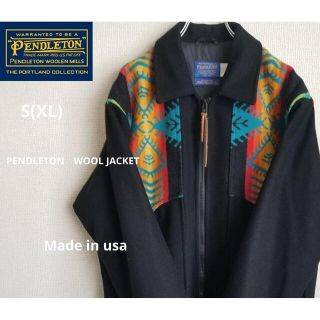 古着 ネイティブ柄 ペンドルトンPENDLETON WOOL JK S(XL)