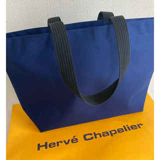 エルベシャプリエ(Herve Chapelier)の極美品　エルベシャプリエ　1024 ブルーニュイ　ブルーニュイ(トートバッグ)