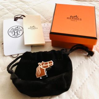 エルメス(Hermes)の未使用品♡エルメス　ツイリーリング　馬　ガドリージュ(チャーム)