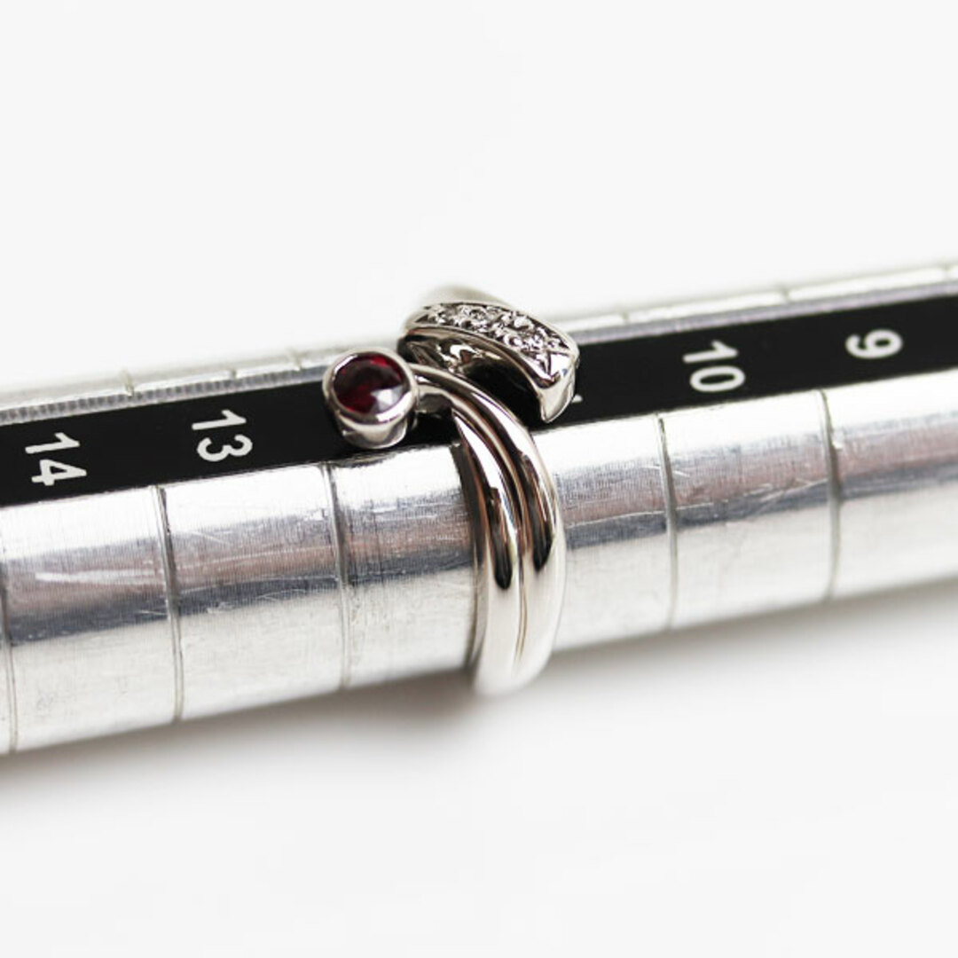 POLA - POLA ポーラ Pt900プラチナ リング・指輪 ルビー0.20ct