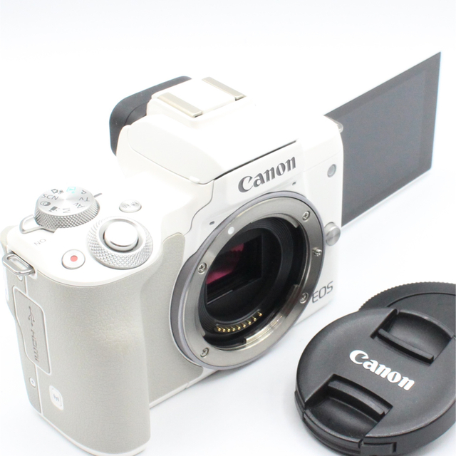 ショット極小、傷極小のほぼ新品❤️Canon EOS KISS M pn-sampit.go.id