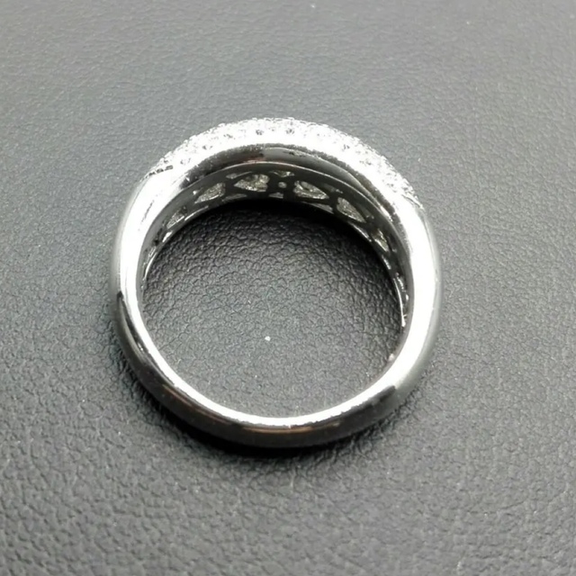 高品質☆ 1.00ct ダイヤモンド パヴェリング 鑑別書付き 新製品情報も