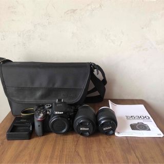 ニコン(Nikon)のk様専用⭐︎Nikon D5300 美品　ダブルズームキット(デジタル一眼)