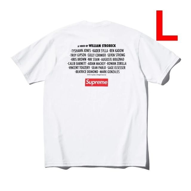 Supreme Play Dead Tee White Lサイズ