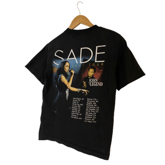 ヴィンテージSade Adu シャーデー・アデュ ツアー バンド Tシャツ S