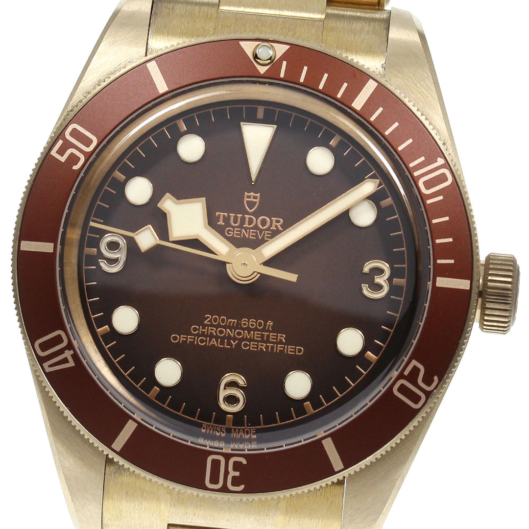 チュードル TUDOR 79012 ブラックベイ フィフティエイト ブロンズ 自動巻き メンズ 極美品 箱・保証書付き_745713