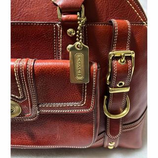 コーチ(COACH)のcoach コーチ 革製 トートバッグ(トートバッグ)