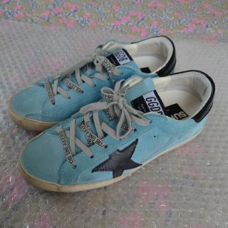 ゴールデングース スニーカー(レディース)(ブルー・ネイビー/青色系
