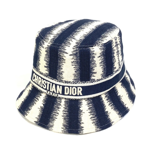 品多く DIOR TEDDY D ディオールバケットハット ボブハット サイズ58