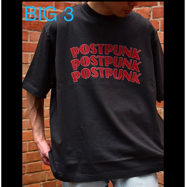 23ss Blurhms Rootstock POSTPUNK Tシャツ