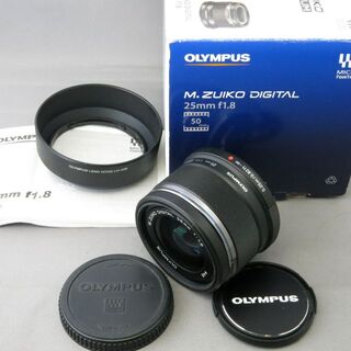 OLYMPUS - M.ZUIKO DIGITAL 45mm/f1.8レンズ フード付きの通販 by 