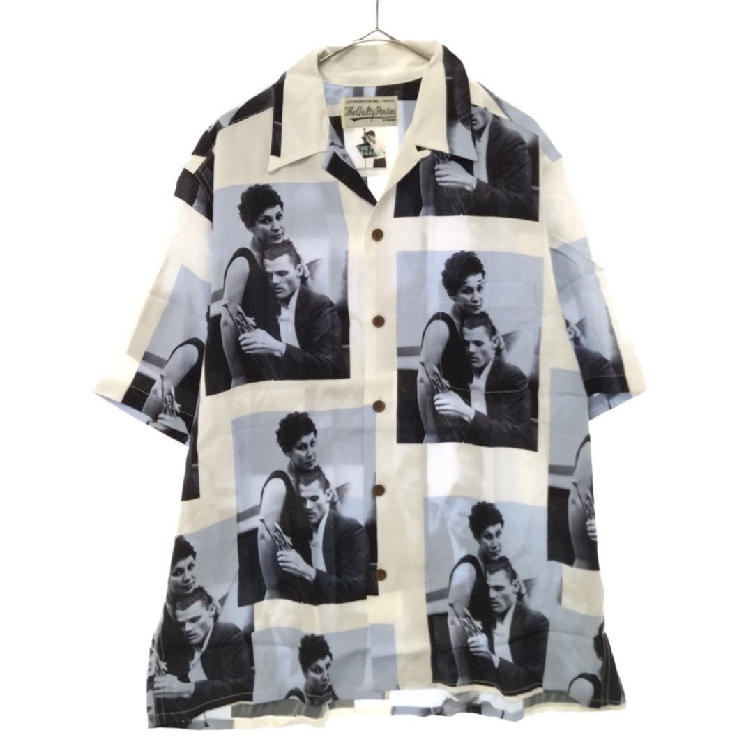 WACKO MARIA ワコマリア CHET BAKER / S/S HAWAIIAN SHIRT チェット・ベイカー 総柄アロハシャツ 半袖シャツ マルチ