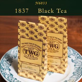 TWG 【2個セット】1837 Black Tea ブラックティー【人気】(茶)