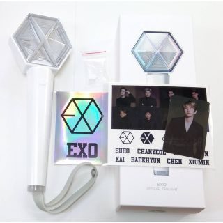 EXO - 新品 公式 EXO ペンライト ver.3 ベッキョン ステッカー付の通販 ...